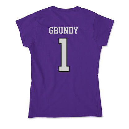 Weber - NCAA Softball : Abby Grundy - Soft Style Women’s T-Shirt-1