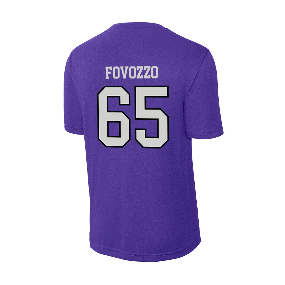 Weber - NCAA Football : Nicholas Fovozzo - Activewear T-Shirt-1