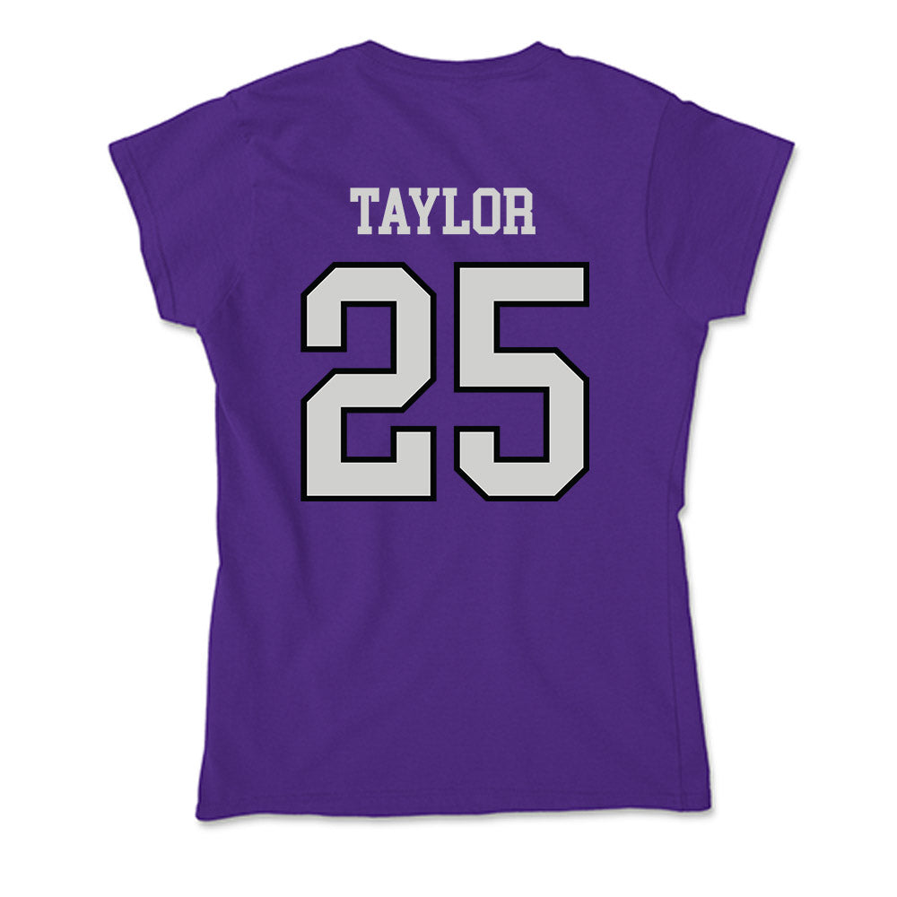 Weber - NCAA Women's Soccer : McKenzie Taylor - Soft Style Women’s T-Shirt-1