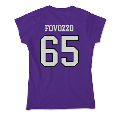 Weber - NCAA Football : Nicholas Fovozzo - Soft Style Women’s T-Shirt-1