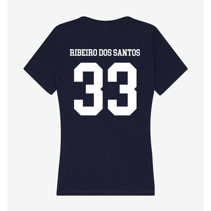 UWF - NCAA Men's Soccer : Joao Gabriel Ribeiro dos Santos - Women's V-Neck T-Shirt-1