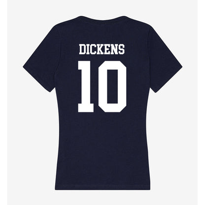 UWF - NCAA Football : Jamari Dickens - Women's V-Neck T-Shirt-1