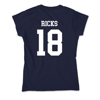 UWF - NCAA Baseball : Tucker Ricks - Soft Style Women’s T-Shirt-1