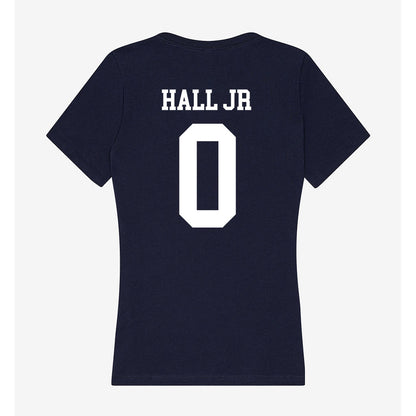 UWF - NCAA Men's Basketball : Tim Hall jr - Women's V-Neck T-Shirt-1