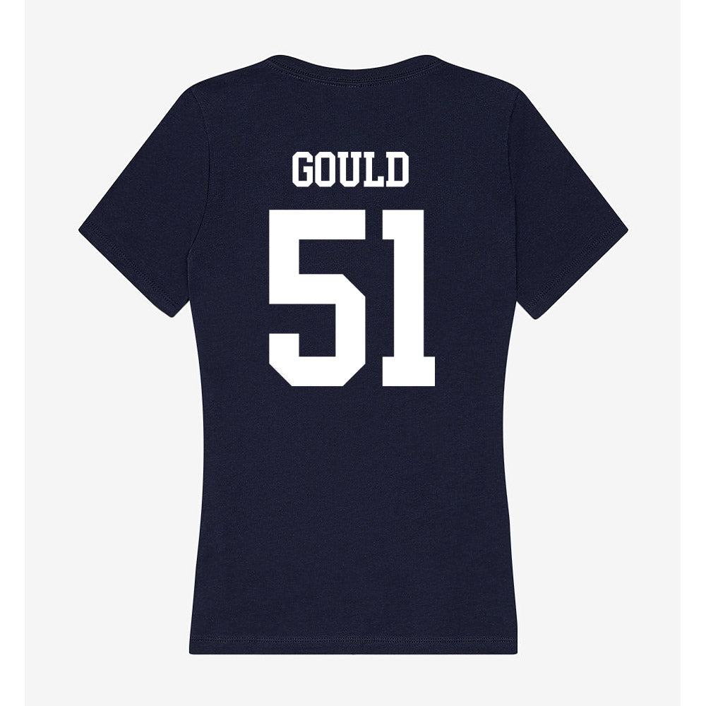 UWF - NCAA Football : Levi Gould - Women's V-Neck T-Shirt-1