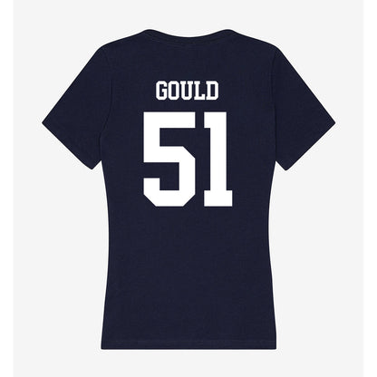 UWF - NCAA Football : Levi Gould - Women's V-Neck T-Shirt-1