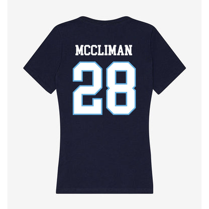 San Diego - NCAA Softball : Natalie McCliman - Women's V-Neck T-Shirt-1