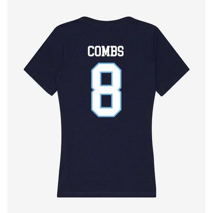 San Diego - NCAA Softball : Janae Combs - Women's V-Neck T-Shirt-1
