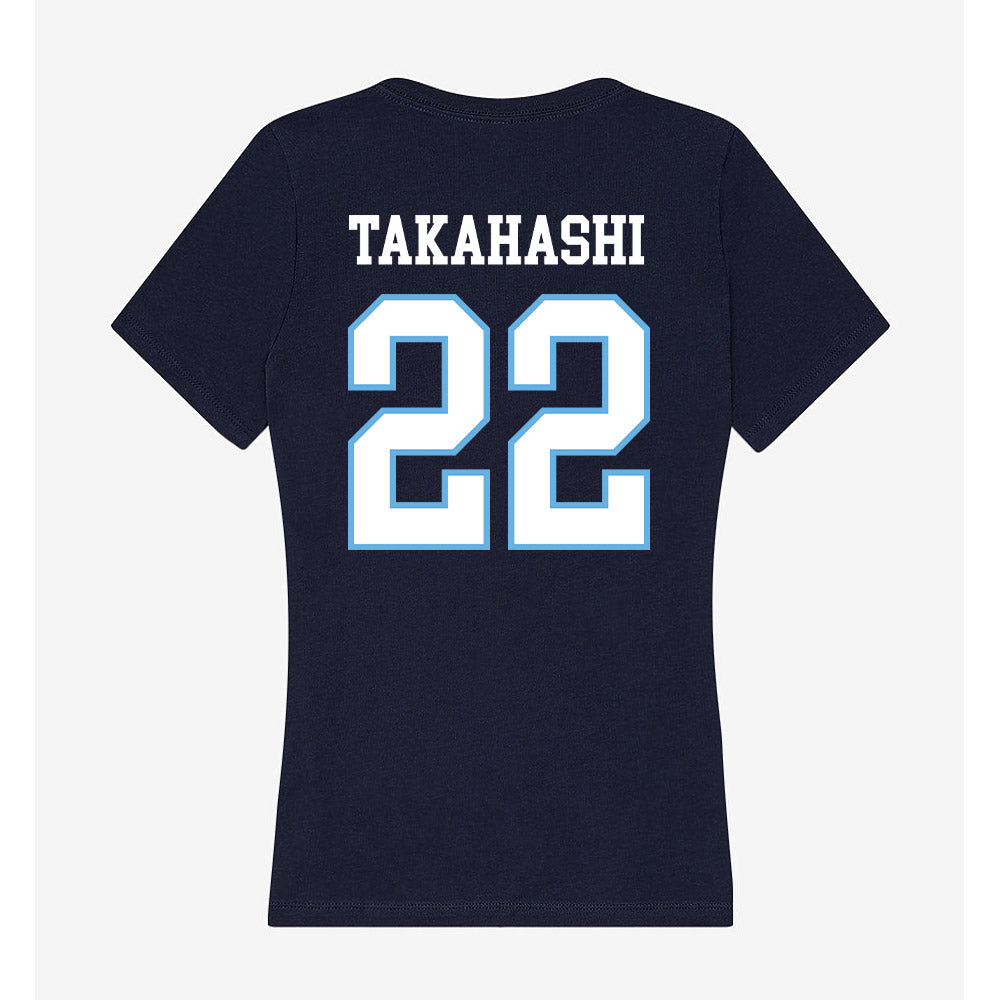 San Diego - NCAA Football : Yosei Takahashi - Women's V-Neck T-Shirt-1