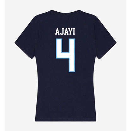 San Diego - NCAA Women's Basketball : Jessica Ajayi - Women's V-Neck T-Shirt-1