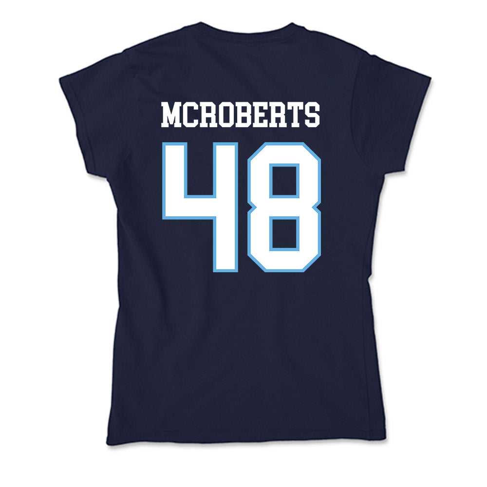 San Diego - NCAA Baseball : Chaz McRoberts - Soft Style Women’s T-Shirt-1