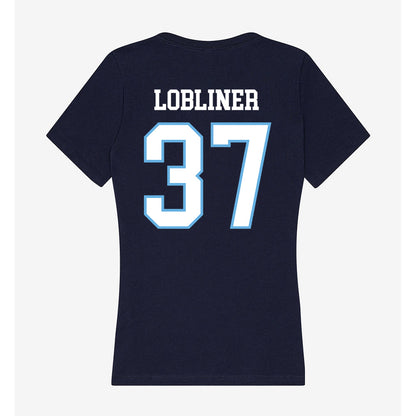 San Diego - NCAA Baseball : Jayden Lobliner - Women's V-Neck T-Shirt-1