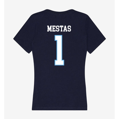 San Diego - NCAA Baseball : Gage Mestas - Women's V-Neck T-Shirt-1