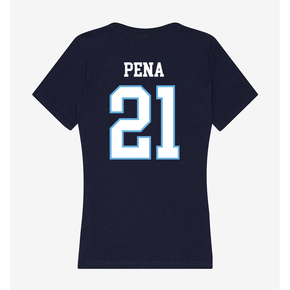 San Diego - NCAA Men's Soccer : Kevin Pena - Women's V-Neck T-Shirt-1