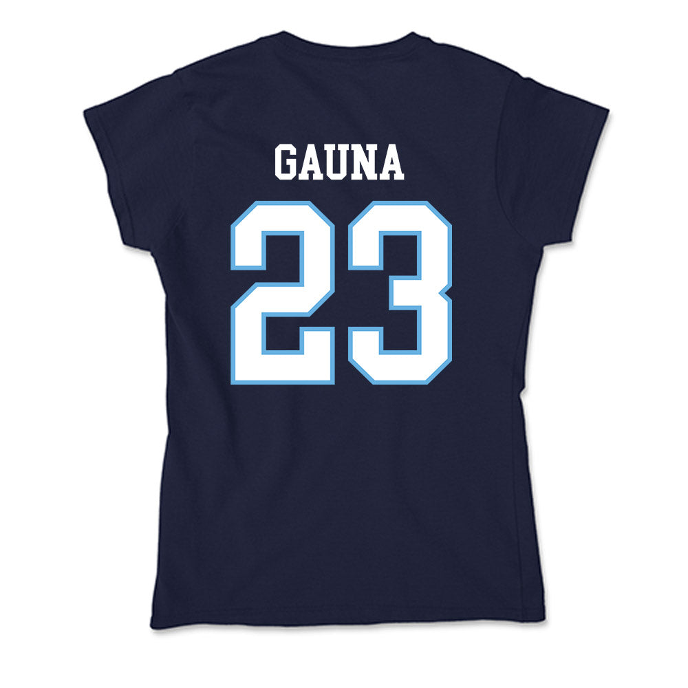 San Diego - NCAA Baseball : Andrew Gauna - Soft Style Women’s T-Shirt-1