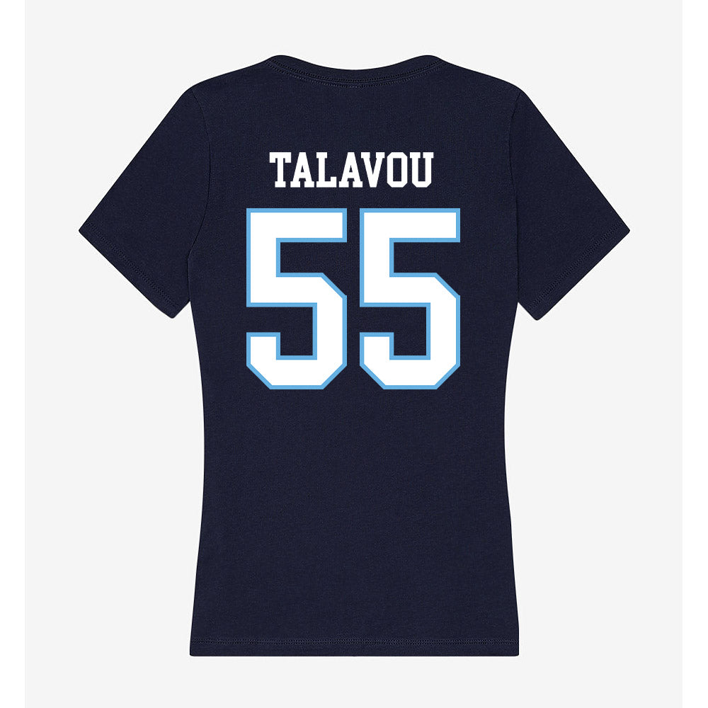 San Diego - NCAA Football : Maicah Talavou - Women's V-Neck T-Shirt-1