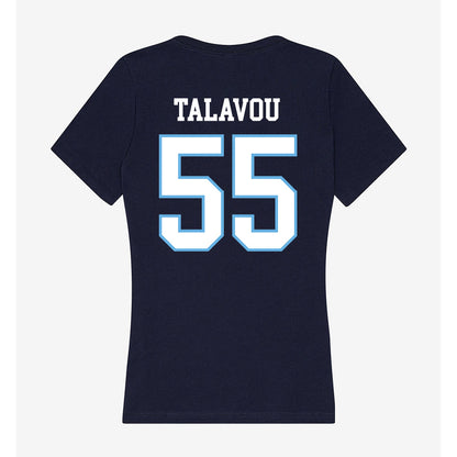 San Diego - NCAA Football : Maicah Talavou - Women's V-Neck T-Shirt-1