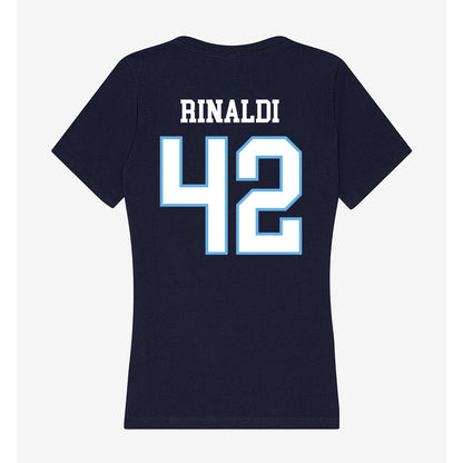 San Diego - NCAA Football : Reiss Rinaldi - Women's V-Neck T-Shirt-1
