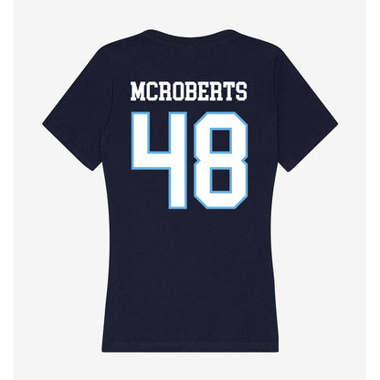 San Diego - NCAA Baseball : Chaz McRoberts - Women's V-Neck T-Shirt-1