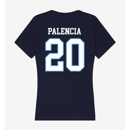 San Diego - NCAA Baseball : Fernando Palencia - Women's V-Neck T-Shirt-1