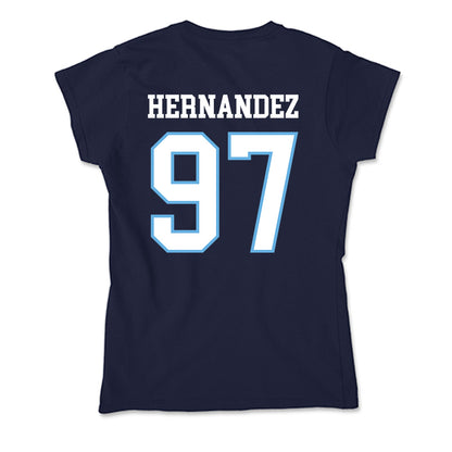 San Diego - NCAA Football : Diezel Hernandez - Soft Style Women’s T-Shirt-1