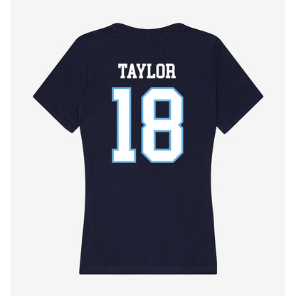 San Diego - NCAA Softball : Emily Taylor - Women's V-Neck T-Shirt-1
