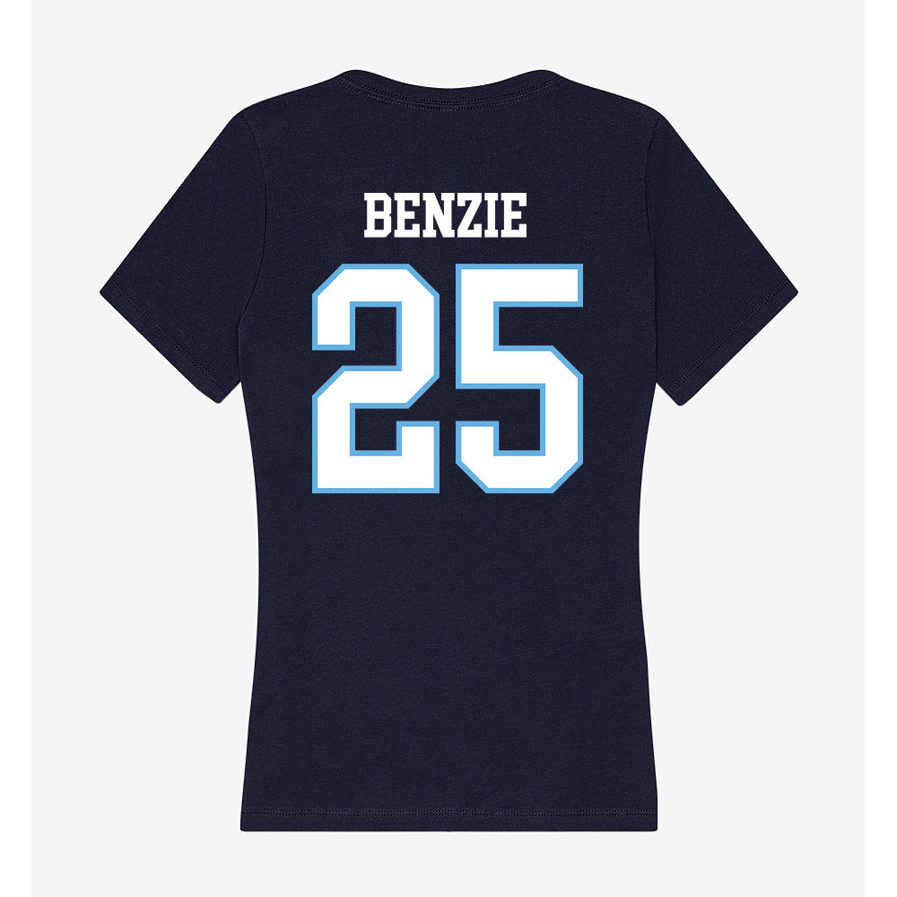 San Diego - NCAA Football : Nathan Benzie - Women's V-Neck T-Shirt-1