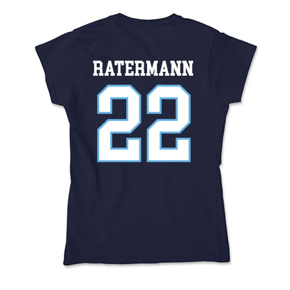 San Diego - NCAA Women's Soccer : Macy Ratermann - Soft Style Women’s T-Shirt-1