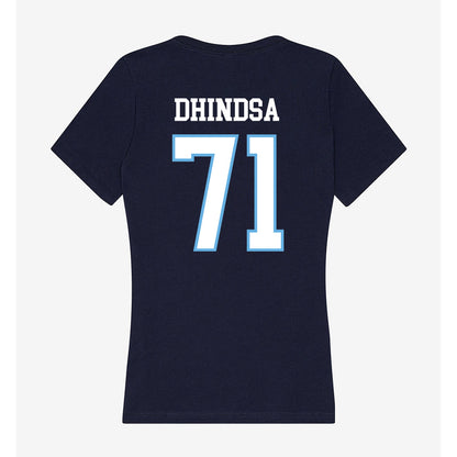 San Diego - NCAA Football : Avi Dhindsa - Women's V-Neck T-Shirt-1