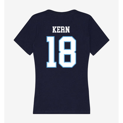 San Diego - NCAA Baseball : Tanner Kern - Women's V-Neck T-Shirt-1