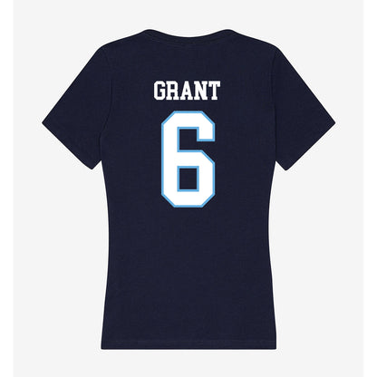 San Diego - NCAA Men's Basketball : Boden Grant - Women's V-Neck T-Shirt-1