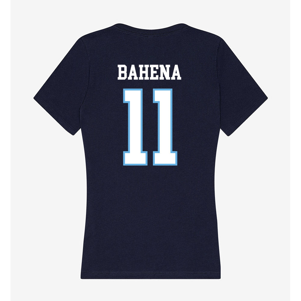 San Diego - NCAA Men's Soccer : Cesar Bahena - Women's V-Neck T-Shirt-1