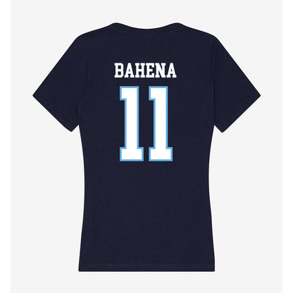 San Diego - NCAA Men's Soccer : Cesar Bahena - Women's V-Neck T-Shirt-1