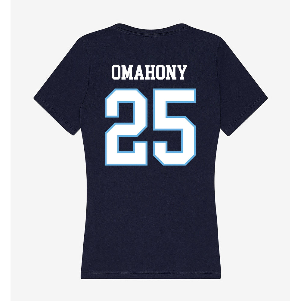 San Diego - NCAA Men's Soccer : Finley Omahony - Women's V-Neck T-Shirt-1