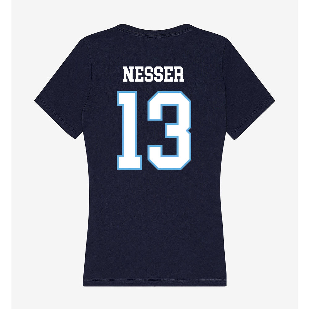 San Diego - NCAA Women's Soccer : Brianna Nesser - Women's V-Neck T-Shirt-1