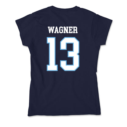 San Diego - NCAA Men's Soccer : Iain Wagner - Soft Style Women’s T-Shirt-1