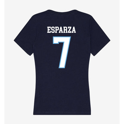 San Diego - NCAA Softball : Liliana Esparza - Women's V-Neck T-Shirt-1