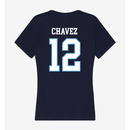 San Diego - NCAA Softball : Seleny Chavez - Women's V-Neck T-Shirt-1