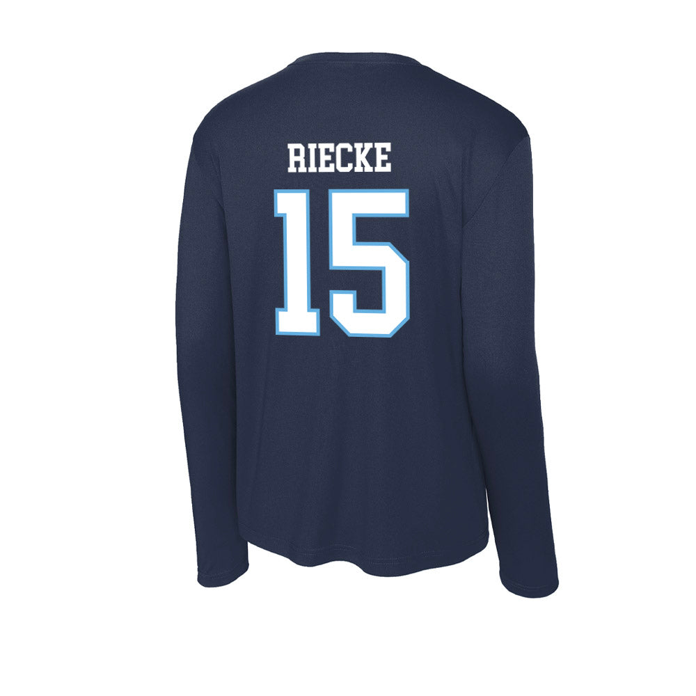 San Diego - NCAA Men's Soccer : Owen Riecke - Activewear Long Sleeve T-Shirt-1