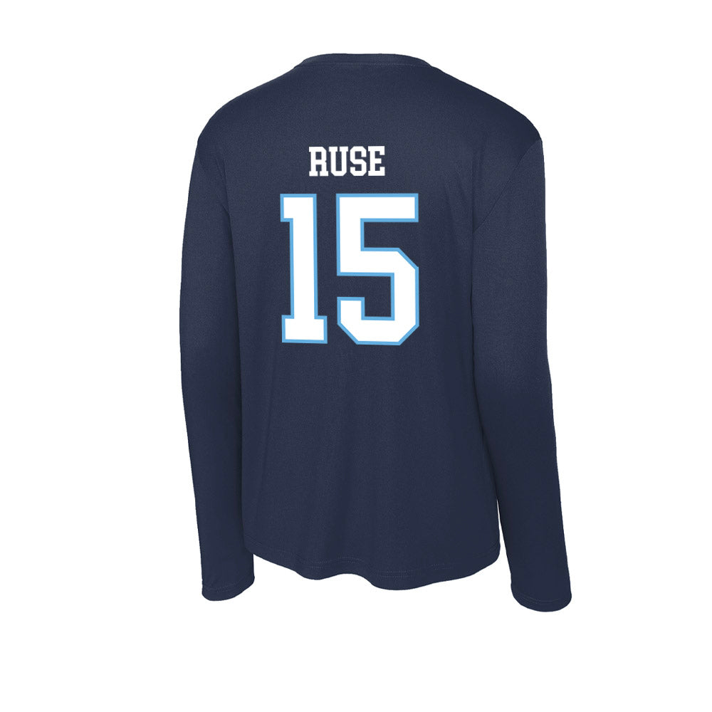 San Diego - NCAA Women's Basketball : Eva Ruse - Activewear Long Sleeve T-Shirt-1