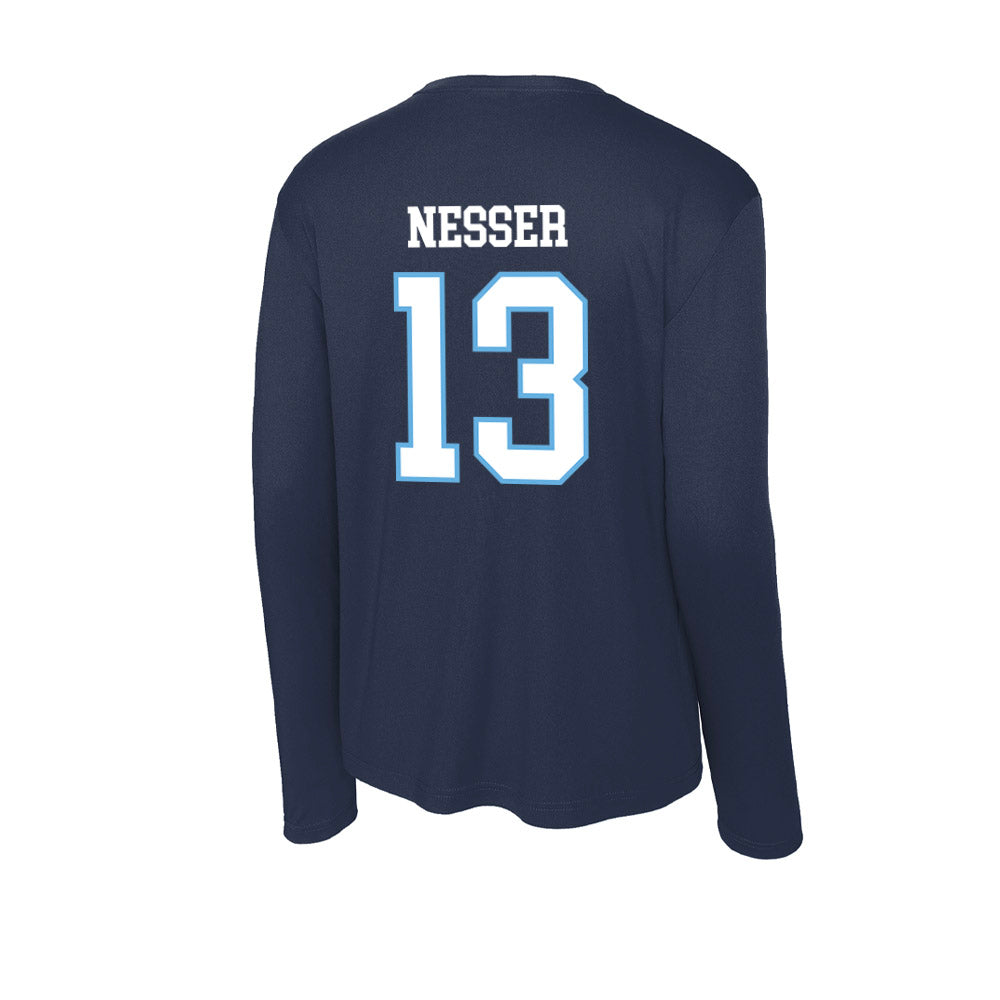 San Diego - NCAA Women's Soccer : Brianna Nesser - Activewear Long Sleeve T-Shirt-1