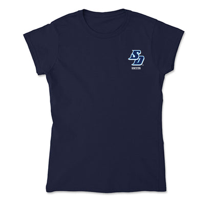 San Diego - NCAA Men's Soccer : Mathias Bauer - Soft Style Women’s T-Shirt-0