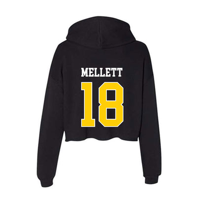 Rollins - NCAA Women's Soccer : Gabby Mellett - Women's Crop Fleece Hooded Sweatshirt-1