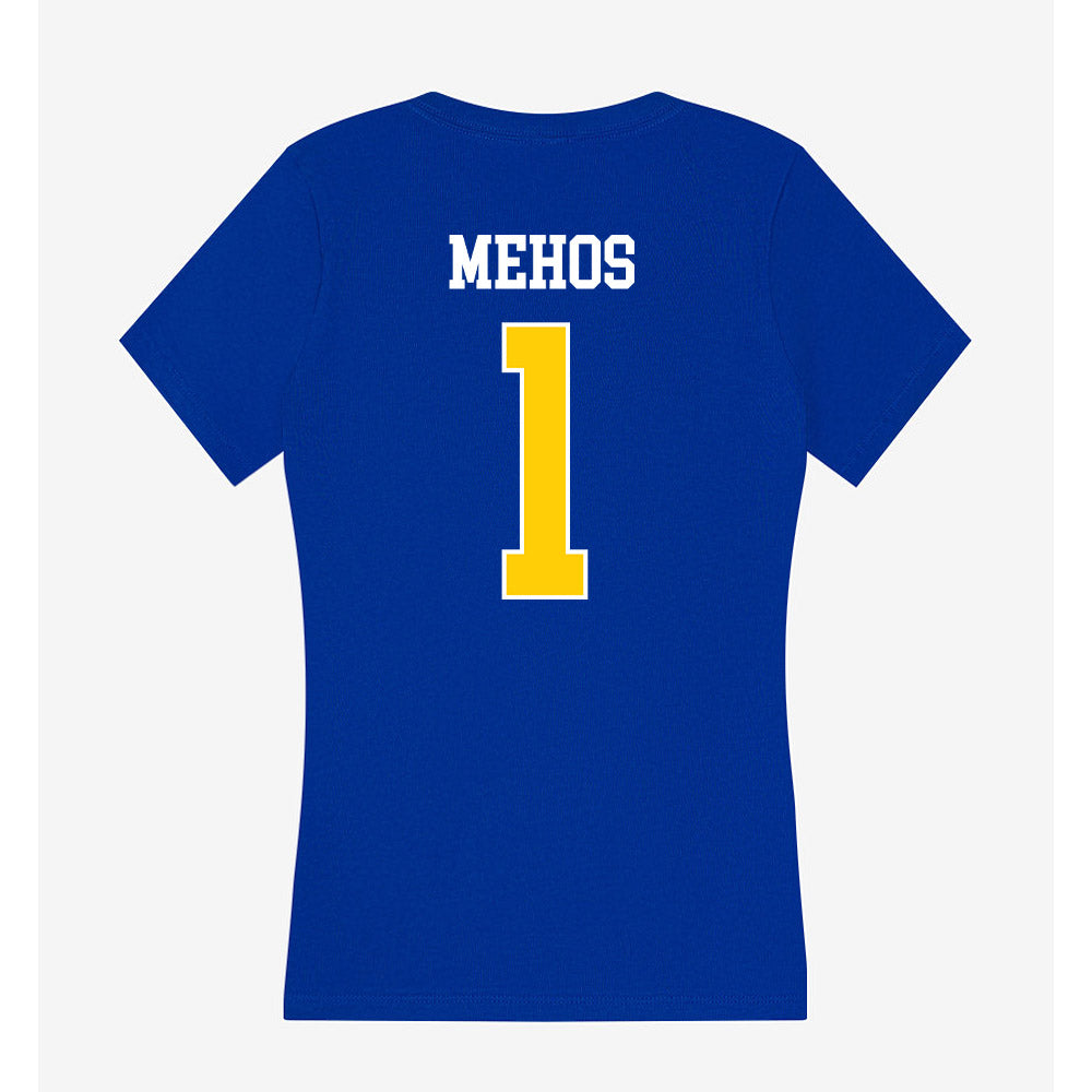 Rollins - NCAA Women's Soccer : Lauren Mehos - Women's V-Neck T-Shirt-1