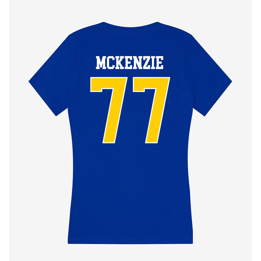 Rollins - NCAA Women's Lacrosse : Claire McKenzie - Women's V-Neck T-Shirt-1
