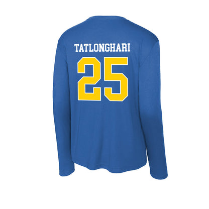 Rollins - NCAA Men's Soccer : Noah Tatlonghari - Activewear Long Sleeve T-Shirt-1