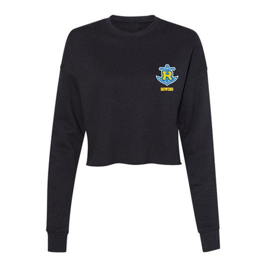 Rollins - NCAA Women's Rowing : Alena Logan - Women's Cropped Crew Fleece-0