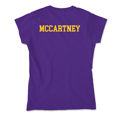 Montevallo - NCAA Women's Track & Field : Morgan Mccartney - Soft Style Women’s T-Shirt-1