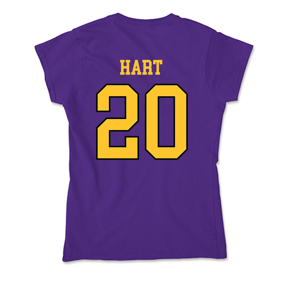 Montevallo - NCAA Men's Soccer : Dakota Hart - Soft Style Women’s T-Shirt-1