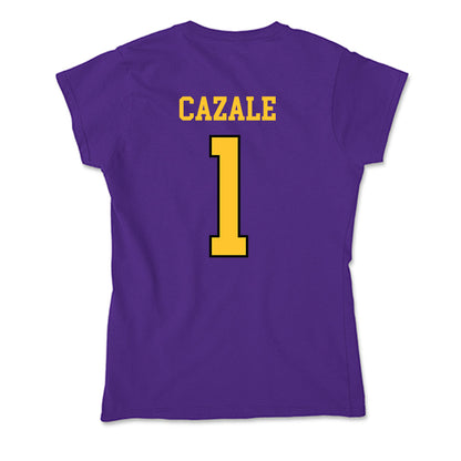 Montevallo - NCAA Women's Soccer : Jolie Cazale - Soft Style Women’s T-Shirt-1